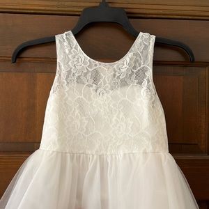Little girls Flower girl dress!
